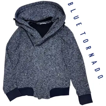 고품질 BLUE TORNADO MART 자카드 니트 라이더 자켓