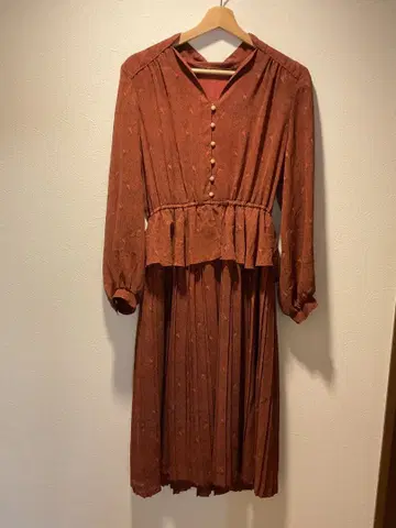 빈티지 레트로 원피스 쇼와