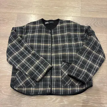 zara 텍스처 소재 퍼프 자켓