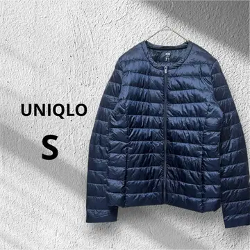 유니클로 울트라 라이트 다운 컴팩트 자켓 네이비 수납 네이비