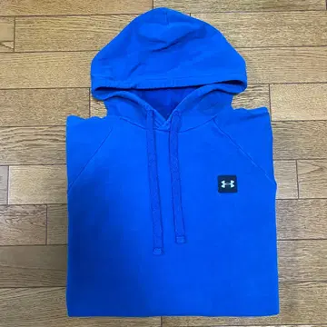 언더아머 Underarmour 블루 후디 후드티 M