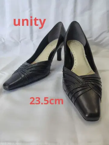 새상품급 unity 유니티 펌프스 블랙