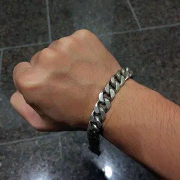 멕시코 타스코 산 키헤이 실버 925 체인 팔찌