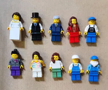 LEGO 미니 피규어 레트로 세트 37