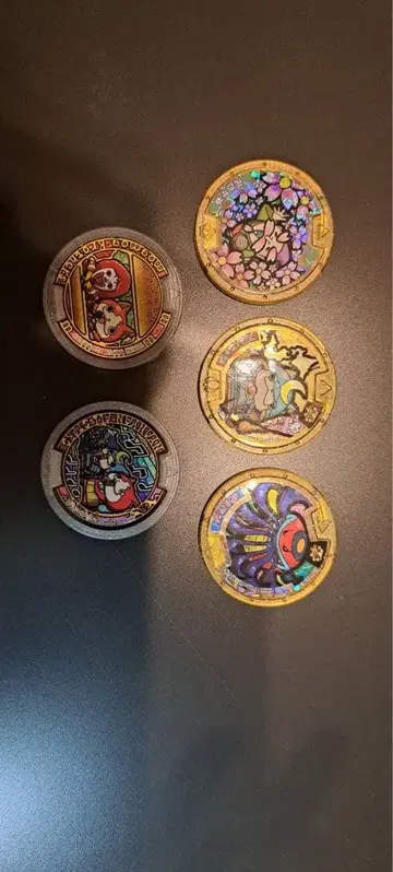 요괴 메달 5개 세트 레전드 부시냥