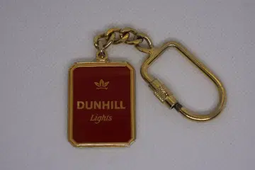 Dunhill 키링 빨간색 금색