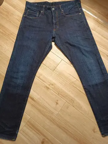 지스타 로우 슬림 스트레이트 데님 34인치