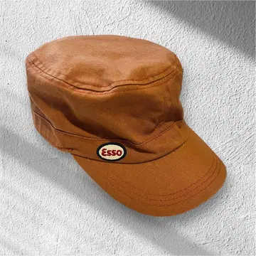 ESSO ESSOBOY 에쏘보이 에쏘 로고 와펜 부착 워크캡
