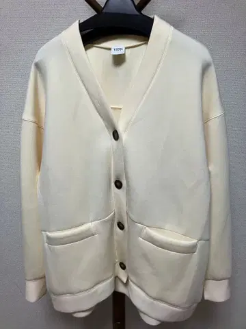 YENN 본딩 가디건 크림