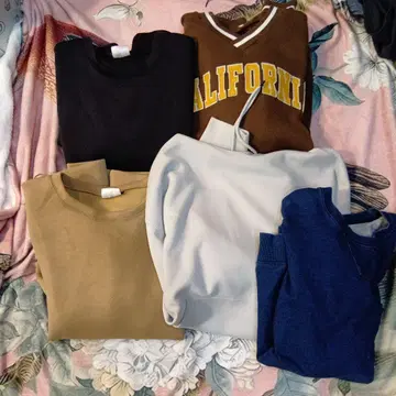 남성용 트레이닝복 후드티 의류 묶음 판매 L XL