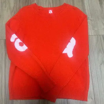 ARCHIVIO 오렌지 캐시미어 스웨터