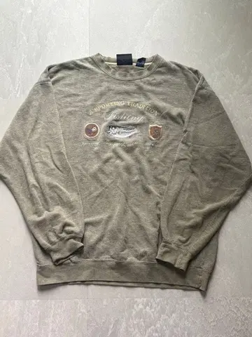 CRABLE 낚시 모티브 맨투맨 M