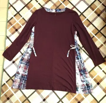 메이크레토 리옹 리버티 프린트 니트 튜닉