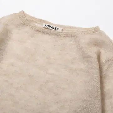 오라리 25AW 모헤어 시어 니트