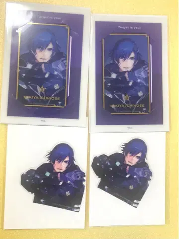 이치노세 토키야 우타프리 솔로 베스트 앨범 스티커 비쥬카