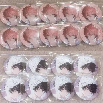 아카기 웬 사카요리 소마 니지산지 SUISAI RAIN 캔뱃지 묶음 판매