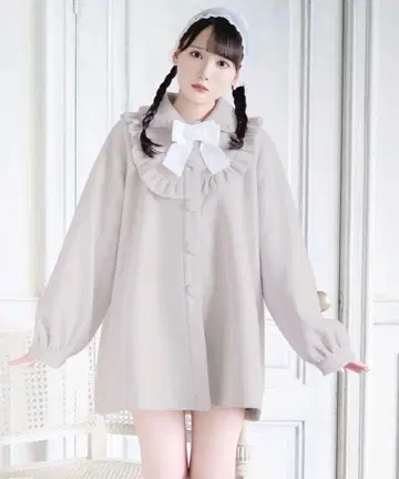 HoneyCinnamon A라인 코트 핑크