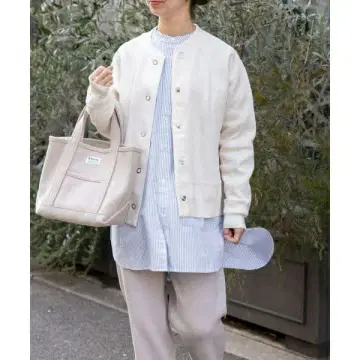 FORK&SPOON 래깃 리브 가디건