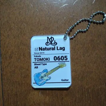 Natural lag 아크릴 키링 후쿠다 토모키