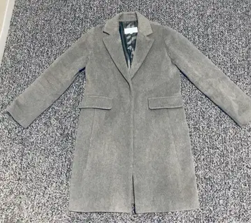 새상품급 엠프리미어 그레이 울 체스터 코트 32p