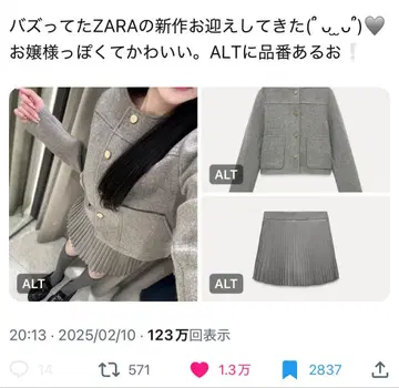 ZARA 자라 그레이 자켓