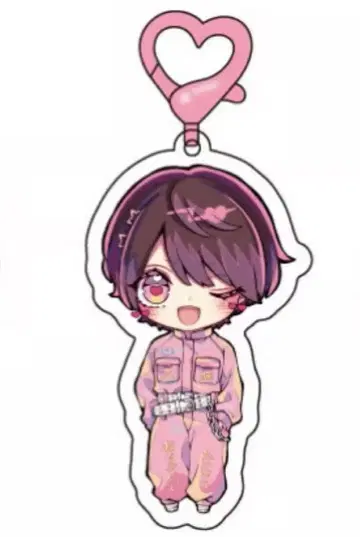 러브시크 아크릴 키링 작업복 타이요 토코로자와