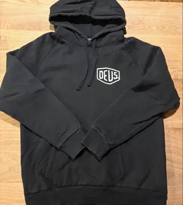 DEUS EX MACHINA 블랙 후드티 L 사이즈