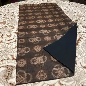 진흙 오시마 무지 격자 테이블 센터