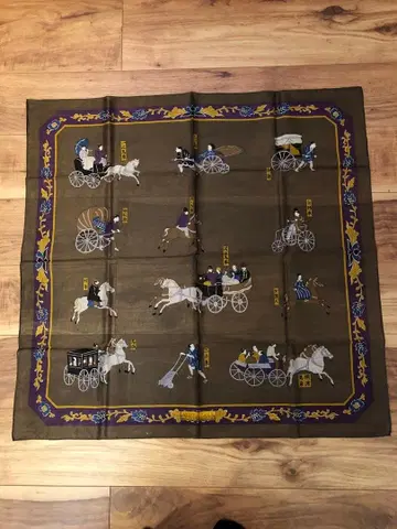 요코하마 문명개화 스카프