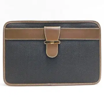 dunhill 던힐 세컨드 백 클러치백 그레이 계열 이탈리아제