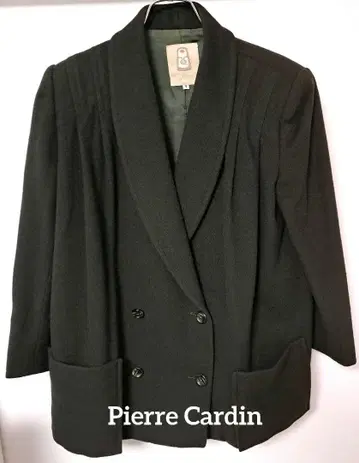 피에르 가르뎅 다크 그린 테일러드 자켓 사이즈 9
