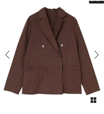 ur's 린넨 라이크 더블 자켓 린넨 라이크 랩 와이드 팬츠