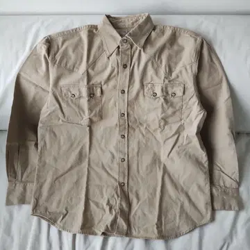 택 포함 BLUE MOUNTAIN 웨스턴 셔츠