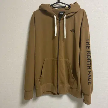 THE NORTH FACE 남성용 집업 후드티 브라운 XXL