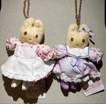 2점 마스코트 백참 마론크림의 패션쇼 산리오