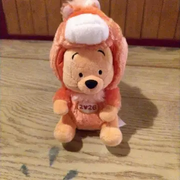 푸우 경자년 인형 배지 새상품