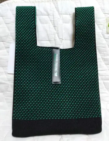 핸드백 마리콴트 mary quant 메쉬 니트 미니 토트
