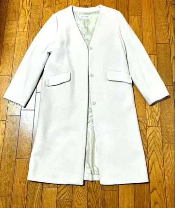 MISCH MASCH 롱 코트 베이지 계열 모 90% 미슈마슈