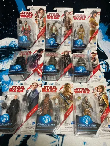 미개봉 스타 워즈 마지막 제다이 3.75 베이직 9세트