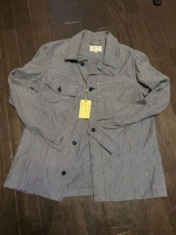 Soundman 스트라이프 커버올 사이즈 38