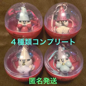 디즈니 크리스마스 릴린린 캡슐 토이 컴플리트