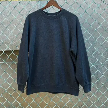 디스커스 DISCUS 무지 맨투맨 차콜 그레이 사이즈 XL