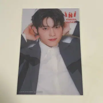 INI 기무라 마사야 THE WINTER MAGIC 클리어 엽서