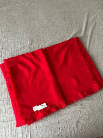 론 헤르만 머플러 스톨 빨간색