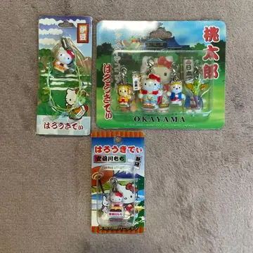 지역 한정 키티 스트랩 3종