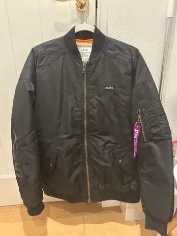 XGIRL MA-1 스타일 자켓 블랙