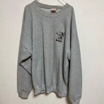 90s 오버 사이즈 그레이 맨투맨 구제 의류 used