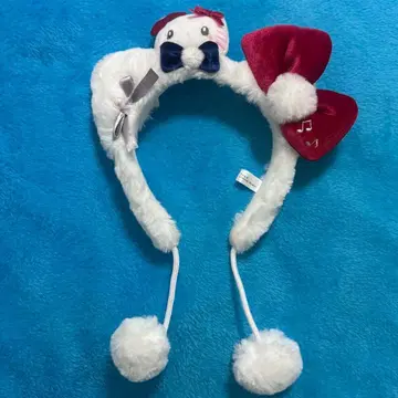 유니버셜 머리띠 키티 크리스마스 USJ