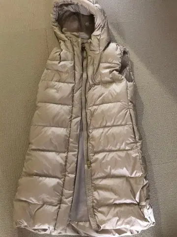 PLST 다운 롱 베스트