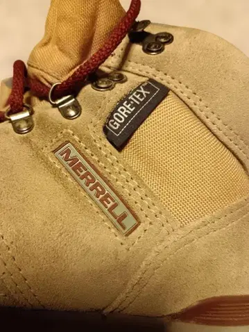 MERRELL GORE-TEX 트레킹 슈즈 베이지